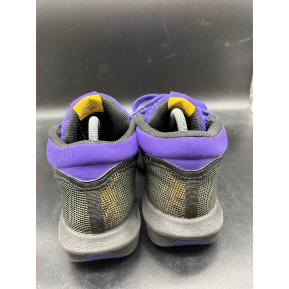 Nike LeBron Witness 8 Mens Size 8 Black Purple Gold Basketball Shoes Sneakers